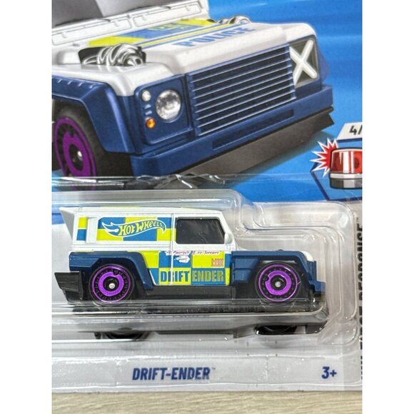 Hot Wheels Drift Ender HW First Response 2025 Blue SUV 1:64 Diecast - Picture 2 of 7
